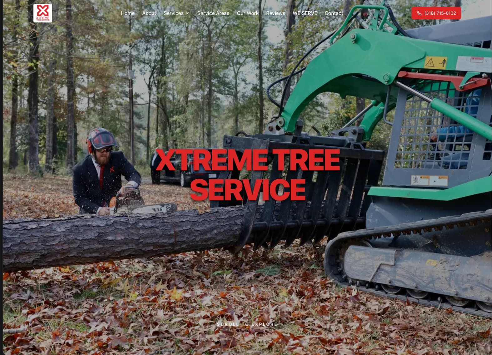 XTREME Tree Service in full swing — the push